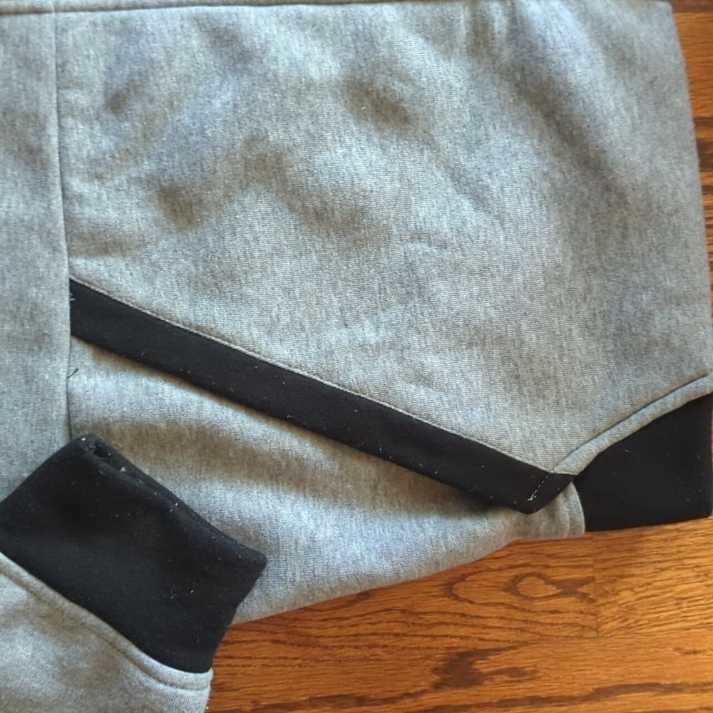Switch Remarkable Billionaires Club gray zip fleece hoodie with black/gold sz XL - Picture 6 of 10